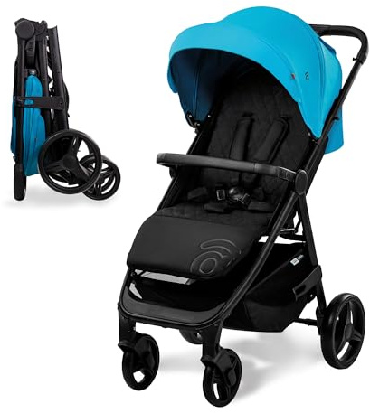 Kinderwagen Marke ASALVO Modell ICONIC BLAU