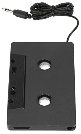CCYLEZ Auto-Kassetten-Audio-Aux-Adapter, 3,5-mm-Klinkenband-Adapter für Smartphones, Tablets, MP3-Player, Autoradio, Kopfhörer, Lautsprecher