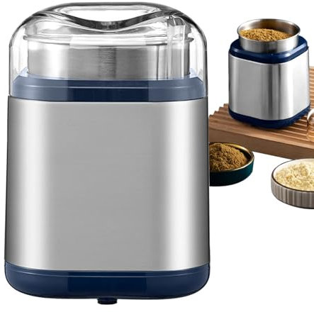 Molino de harina, Molinillo de grano | Molinillo eficiente y versátil | Molino triturador de granos de alto rendimiento para trigo, harina, molienda de cogollos, especias, frijoles y granos de café