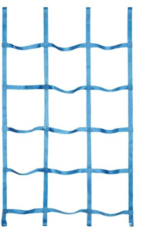 Kids Climb Net - 71''x43'' Inch Kids Cargo Webbing Net | Climbing Net With Hooks | Playground Climbing Net | Jungle Gym Climbing Net | Treehouse Jungle Gyms Climbing Rope Net Acccessories
