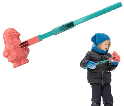 Molde Para Bolas De Nieve Para Niños | Juguete De Papá Noel Y Oso Polar Para Exteriores - Herramienta Molde Para Bolas De Nieve,Para Niños Y Niñas Jardín Trasero Vacaciones Parque Infantil Jardín Césp