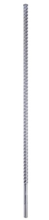 Bosch Accessories Forêt SDS Max-8X pour Perforateur, 90° Angle de Coupe, 22mm Diamètre, 800mm Longueur Utile 2608578634 Argent