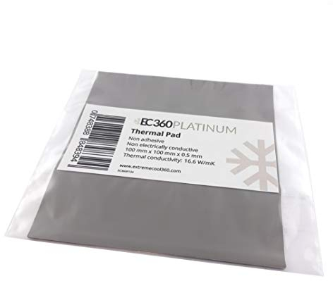 EC360® Platinum 16,6W/mK Thermal Pad (100 x 100 x 0,5 mm)