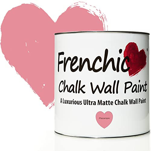 Frenchic Macaroon Chalk Wall Paint, For Interior Walls & Ceilings, Ultra Matte, Washable & Scrubbable (2.5L)