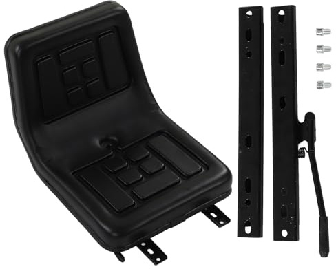 Sedile Universale Regolabile per Carrello Elevatore con Cintura Sicurezza Retrattile per Operatore Logistica