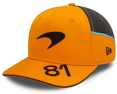 New Era 9FIFTY Snapback McLaren Racing Oscar Piastri Formel 1 Kindermütze, Einheitsgröße, Orange, Orange, One size
