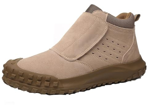 CaiHmnsa Bottes De Travail pour Hommes Soudeur Chaussures De SéCurité ImperméAbles Chaussures AntidéRapantes en Acier pour Femmes