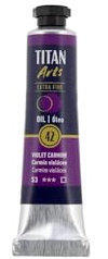 TITAN ARTS - Huile extra fine Titan 20 ml - 42 Carmin violacé série 3