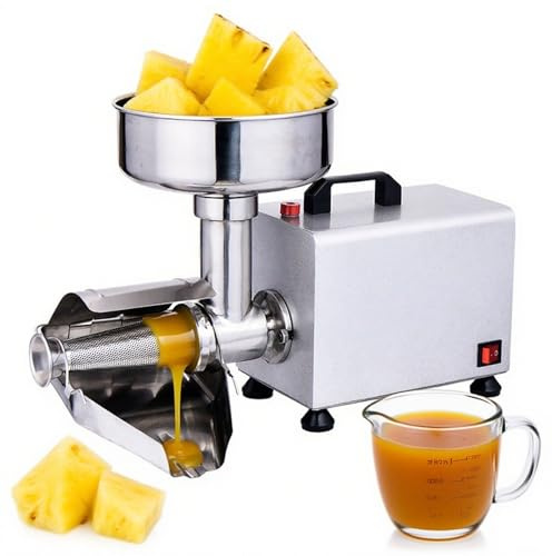 SIEEOUR Passatutto Elettrico per Pomodori Commerciale 450W,Pressa per Cibo in Acciaio Inossidabile,Produttore di Salsa di Pomodoro Familiare, Passatutto per Marmellata,per Salse e Marmellate
