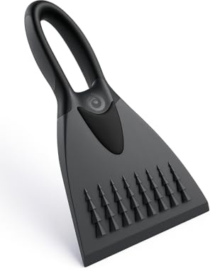Opa Willis® Auto Eiskratzer | Qualitätsprodukt der Lebenshilfe | Extra Robust, Kratzfrei, Ergonomisch | guter Eiskratzer