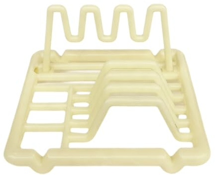 Égouttoir à vaisselle miniature modèle figurine ustensiles de cuisine étagère pour maison de poupée échelle 1/12 décoration de maison de poupée arrangement de scène de cuisine étagère à vaisselle