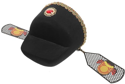 Artibetter Sombrero Tradicional Chino Antiguo para Cosplay y Actuaciones, Accesorio de Disfraz Delicado de Tela No Tejida Estilo Elegante y Uso Versátil en Fiestas Color Aleatorio