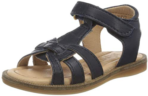 Bisgaard Mädchen Bex T-Spangen Sandalen, Blau (navy 1410), 28 EU