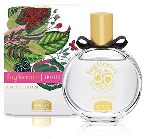 Helan, Foglierare, Spirito Libero - Profumo Donna dalla Fragranza Audace, Eau de Parfum con Note Floreali e Muschiate di Rosa, Gelsomino e Fiori Bianchi - Profumi Donna Vanigliati Boisé, 50 ml