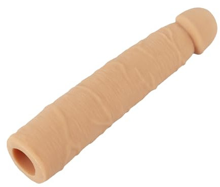 Nature Skin Extension Sleeve – erotische Penishülle für Männer, mit augeprägter Äderung und realistischer Eichel