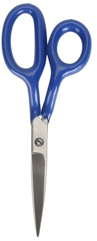 Haofy Mattsax Ergonomisk Rostfritt Stål Anknäpsapplikationssax för Matthög, för Hushåll 18 X 7,5 Cm (Blå)