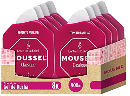 Moussel Gel de Ducha Classique Original Formato Familiar 900ml - Pack de 8