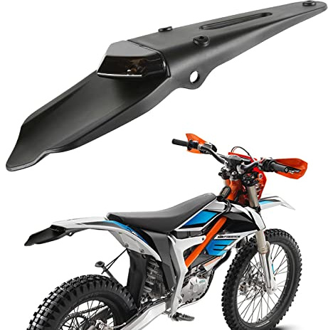 Fanale Posteriore Moto Motocross Luci Di Arresto Del Freno LED Fender, 12V Omologato Portatarga Moto Universale per Enduro Dirt Bike XR250 400 650 WR250F 450F 250X 450X Crf Mx Trail Supermoto