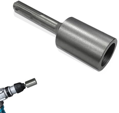 SDS-MAX Professional Erdnageleintreiber zum Einstecken von Tiefenerder Erder Erdung Staberder,SDS Plus Bohrer Set,100 x 28 mm, Innen Ø 20.5mm (SDS PLUS Ø20.5mm)