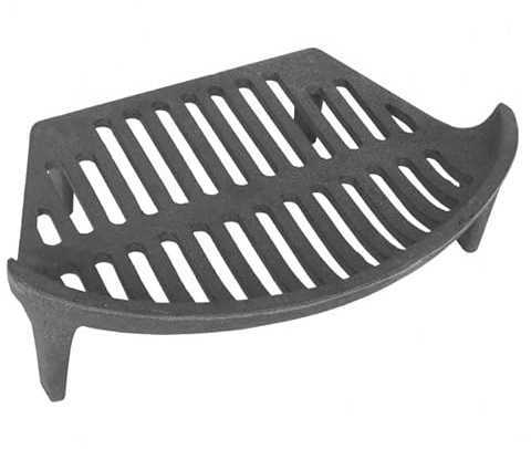 Fireplace Grates & Log Holders – Durable Metal & Cast Iron Baskets, Racks and Stands for Indoor Fires & Stoves (18 Metal Fire Grate) - GRA03
