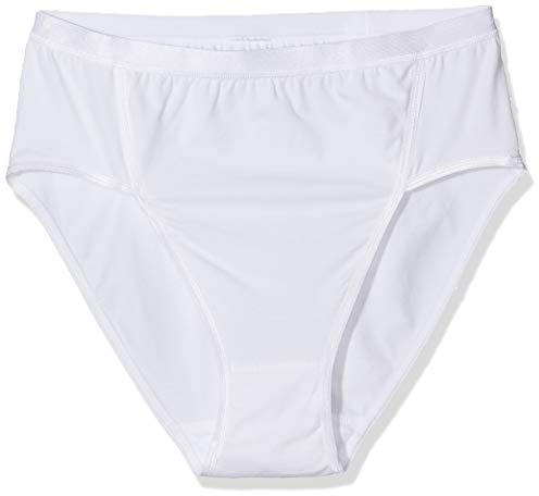Ulla Popken stora storlekar damtrosor jazzbyxa 2-pack, Vit, 54-56