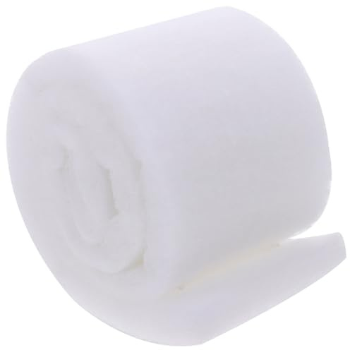 POPETPOP El Rollo del Filtro del Tanque de Peces Espesa el cojín de algodón del Filtro del Rollo de Medios del Acuario (1 MX 12 cm,)