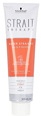 Schwarzkopf No.1 Strait Therapy Straightening Cream for Normal Hair, 0.35 kg
