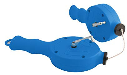 TECTOOL Duo, cordeau à percussion, 30 m, en polycoton, tressé, diamètre : 1,5 mm, capacité pour 100 g de poudre de couleur, durable et précis