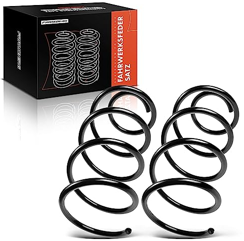 Frankberg 2x Federn Fahrwerksfeder Vorderachse Kompatibel mit 1er E81 E87 2004-2011 3er E90 E92 E91 2004-2013 Replace# 31336764379