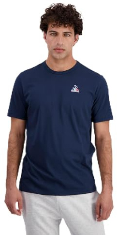 Le Coq Sportif Homme Ess Tee N°1 M T-Shirt, Bleu, L EU