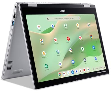 acer Chromebook Spin 312 CP312-1HN-34Z7 - Computer portatile convertibile Intel Core i3-N305 da 12,2 WUXGA IPS Corning Gorilla Glass Touch Display | 8GB LPDDR5 | 128GB eMMC | Wi-Fi 6E | Webcam Full