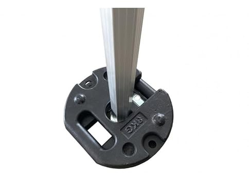 XPTENT Lot de 4 Poids de Lestage Fonte Fixation pour Barnum 16 kg (8 Poids de 8 kg)
