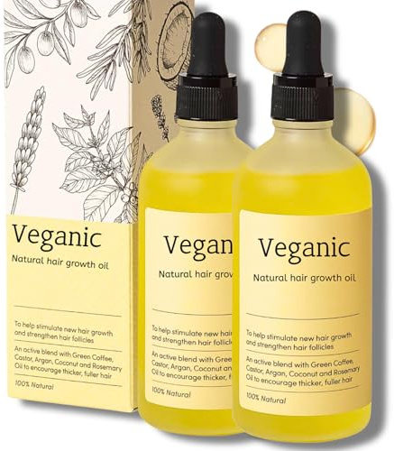 2PC Veganic Hair Growth Oil