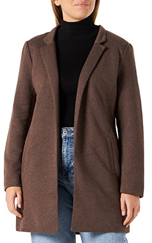 ONLY Damen Onlsoho Coatigan OTW Noos Blazer, Hot Fudge, S EU