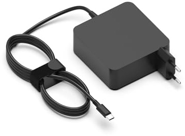 Haiyistar 65W USB-C Ordinateur Portable Chargeur, pour Lenovo Thinkpad,HP,ASUS,Acer,pour Tous Les appareils dotés d'un Port USB-C
