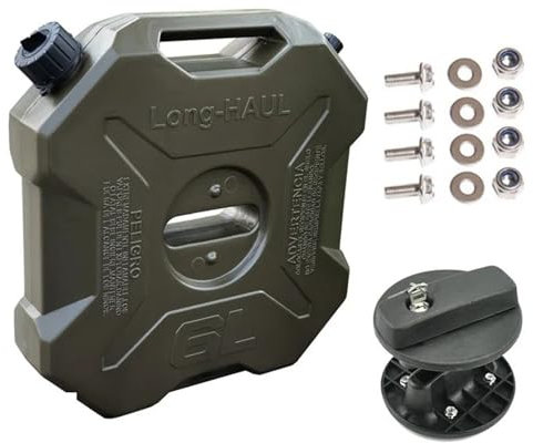 Bensinkanner Bränslebehållare 6L liter Svart Röd Grön Dunktrumma Bränsletank(6L Green With Lock)
