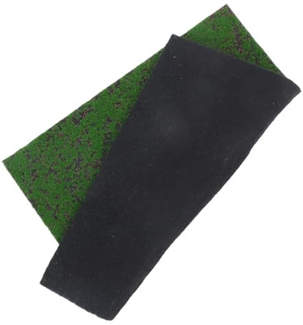 TOBBOMEY Artificial Grass Rug Realistic Moss Mat Fake Outdoor Turf Carpet for Garden Balcony Indoor Decor Lawn Dressing