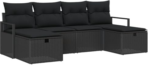 vidaXL Soffset 5 st konstrotting