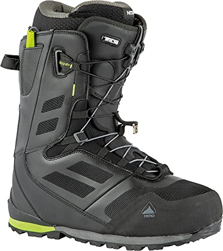 Nitro Herren Incline TLS Boot ´22 Snowboardboot, Black-Lime, 235