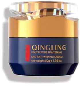 Qingling Creme Gegen Falten, Qingling Face Cream, Qingling Wrinkle Removal Cream, Quinglin Crema Para Arrugas, Polypeptide Tightening and Anti-Wrinkle Cream, Qingling Anti-Aging Cream (1PCS)