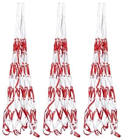 LEEQBCR 3 PCS Ball Carry Net Bag per 5-10 Palloni, Borsone in Rete Sacca a Sfera, Ball Carry Net Bag, Portatile Rete Per Palloni in Nylon Grandi Capienza, per Calcio, Basket, Pallavolo