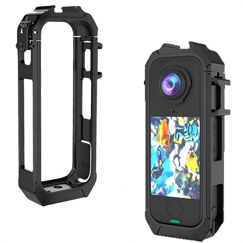 Skyddsram för Insta360 X4 Air, plastram, förlängningsadapter, fäste, bur, ram (endast kameraram)