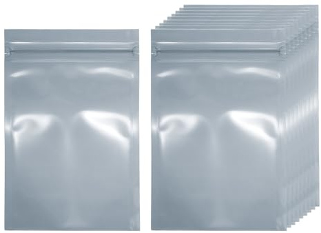 QUARKZMAN 100 Piezas Bolsas Antiestáticas 4 x 6 Pulgadas/10 x 15 cm Bolsa ESD De Apantallamiento Reutilizable para GPU Unidad De Mano SSD Dispositivos Electrónicos