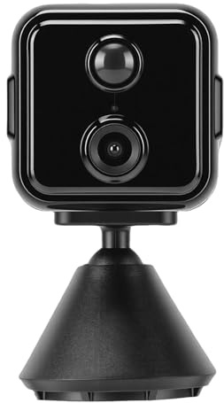 Annadue Caméra de sécurité Intérieure, Caméra pour Animaux de Compagnie 4K UHD avec Application Téléphonique pour Chien/Chat, pour Maison/Nounou/bébé/Chambre, Détection de Mouvement AI