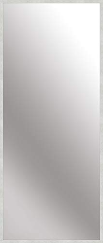 nielsen HOME Wandspiegel, 70 x 170 cm, Aluminium, Silber matt, Ganzkörperspiegel für alle Wohnbereiche, Hoch- & Querformat, anpassbare Aufhänger, Star