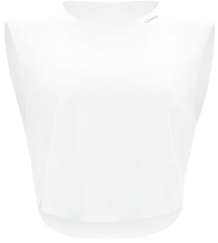 WINSHAPE Top da Donna Leggero e Morbido Cropped Aet115ls Maglietta da Yoga, Avorio, XS