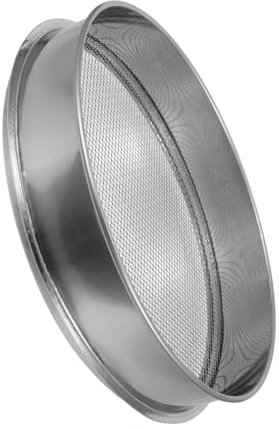 Sosoport Tamiz De Suelo De Acero Inoxidable Tamiz De Tierra para Jardinería Práctico para Criba De Tierra Jardín