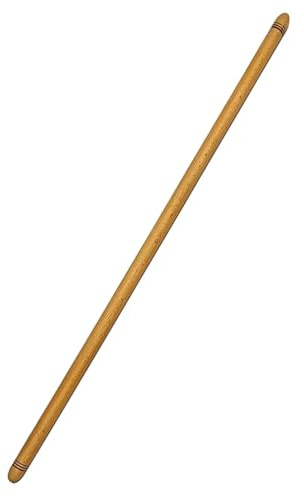 Rodillo hecho a mano - Rodillo largo de madera de haya para Yufka, Oklava Turco, Baklava, Borek y Pizza - Rodillo fino para la cocina principal (90 x 3 cm)
