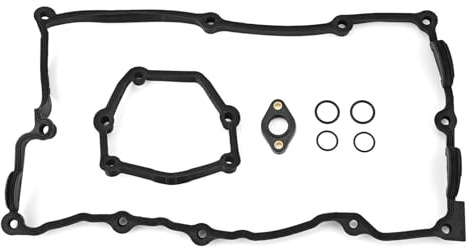 GEARMONSTER Set di guarnizioni per coperchio valvola, coperchio motore, set di rondelle per auto, per BMW Serie 1 3 E46 E81 E87 E90 E91 N42 N46 11120032224