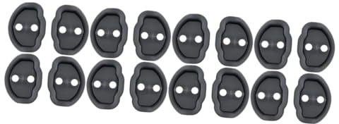 Amosfun 16pcs Car Silicone Door Latch Protective Cover Door Lock Cover Compatible for Model Y Car Accessories Silicone Lock Protection